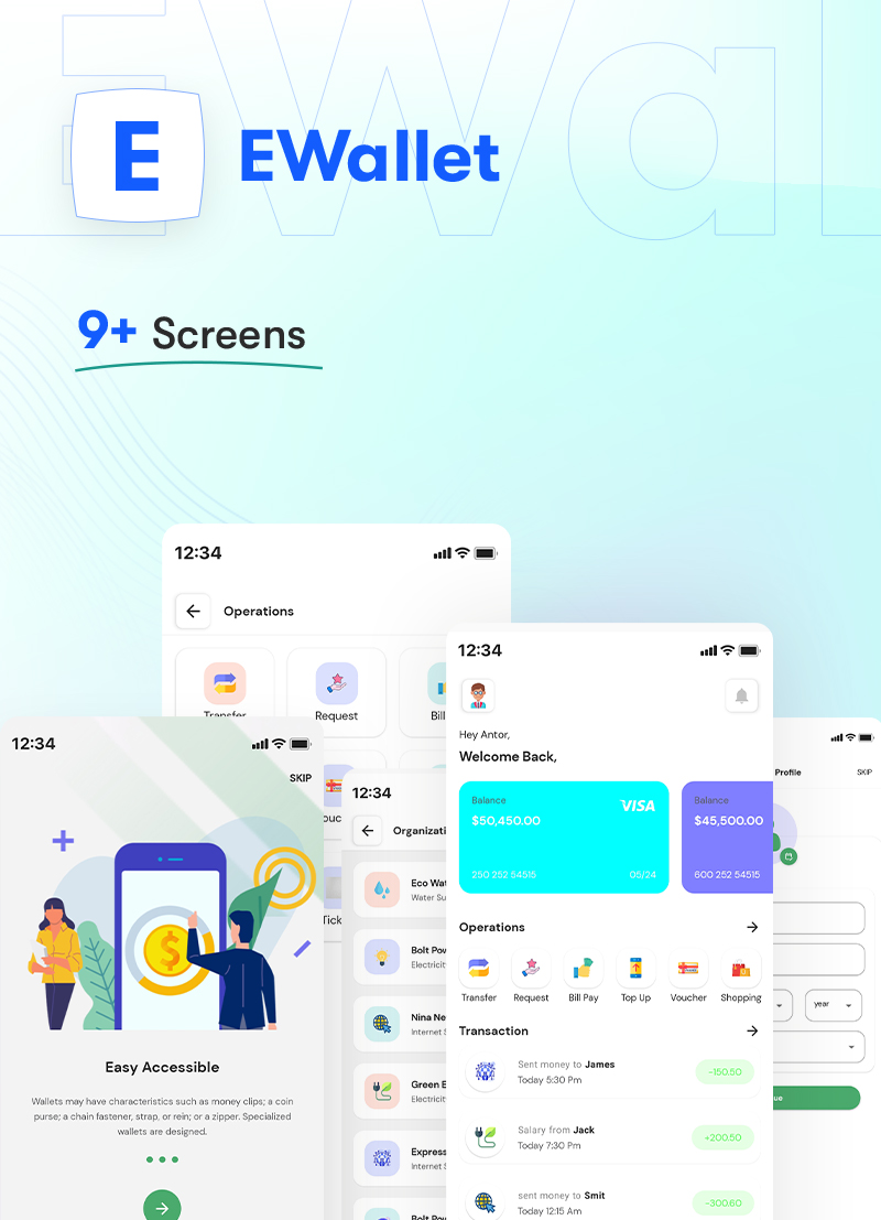  Android App UI Kit | Prokit | Iqonic Design