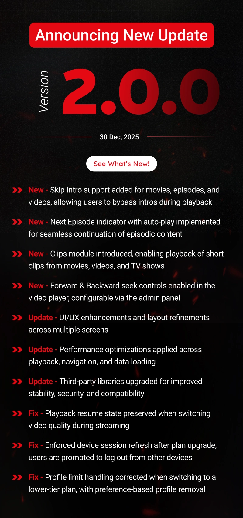 Streamit - OTT Live Video Streaming App Built with Flutter - 5
