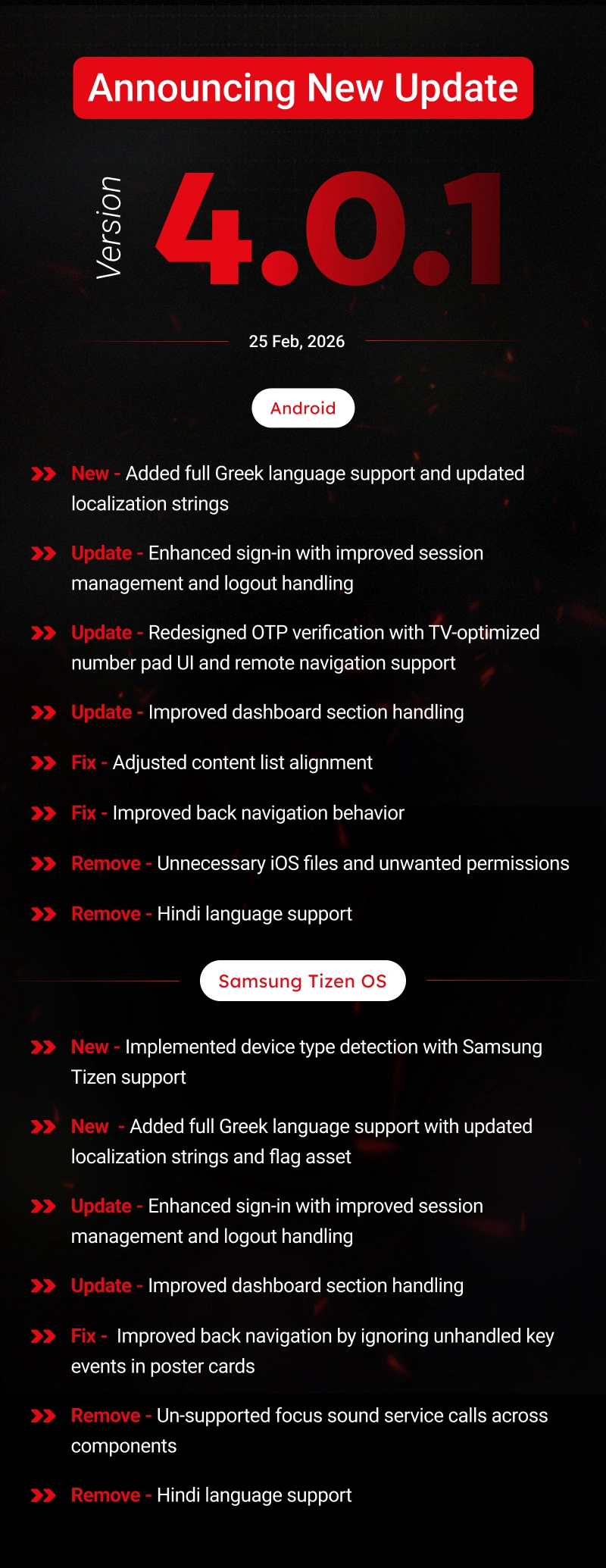 Streamit - OTT TV App for Video Streaming Built with Flutter
