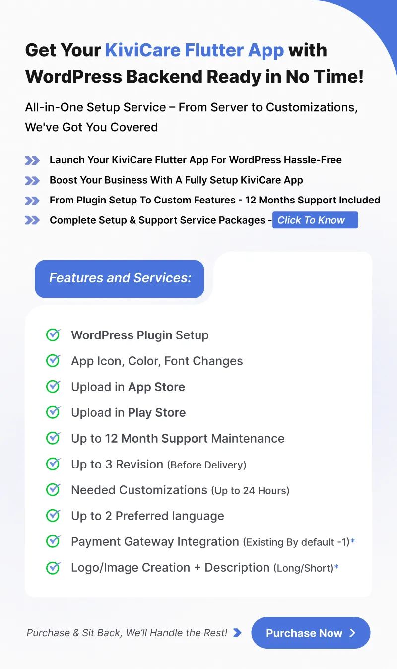 KiviCare - Patient Management App for Clinics and Doctors