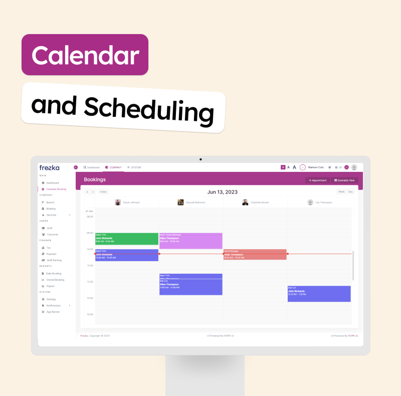 Frezka - All-in-one Salon & Spa Business Solution in Flutter + Laravel - 17