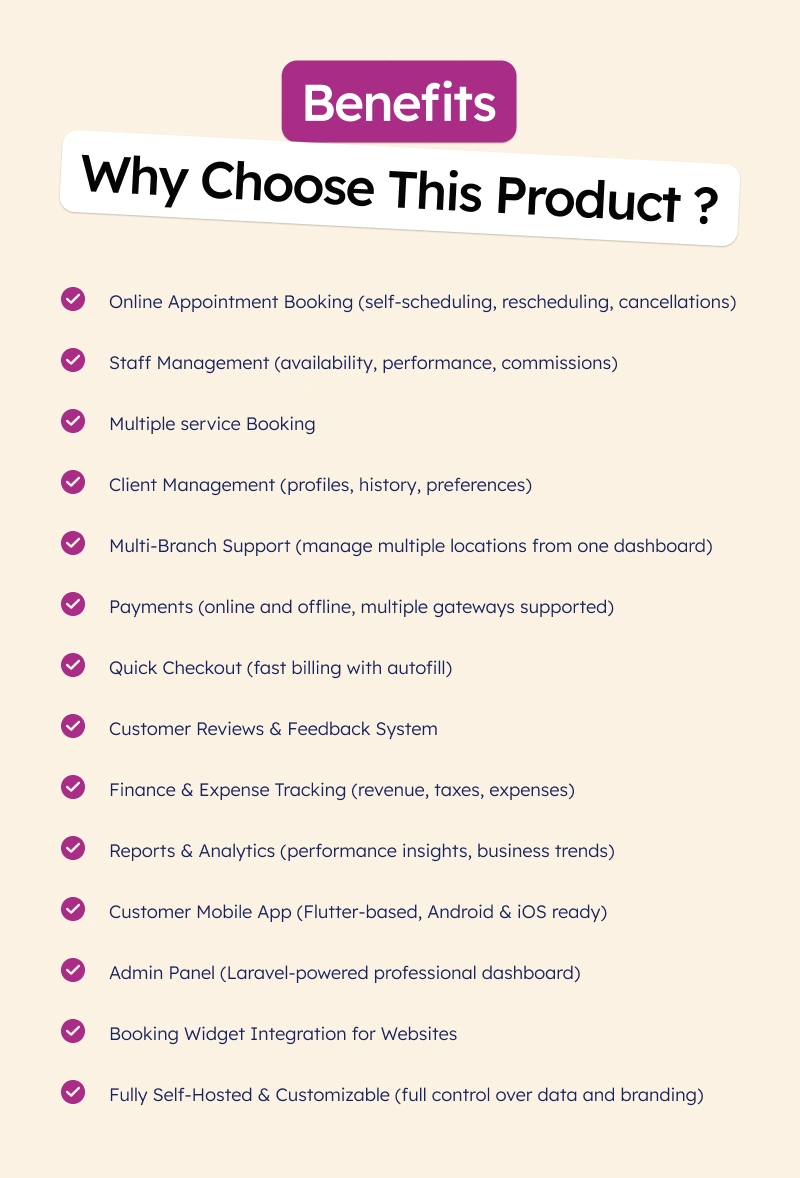 Frezka - Spa & Salon Management and Booking Flutter App