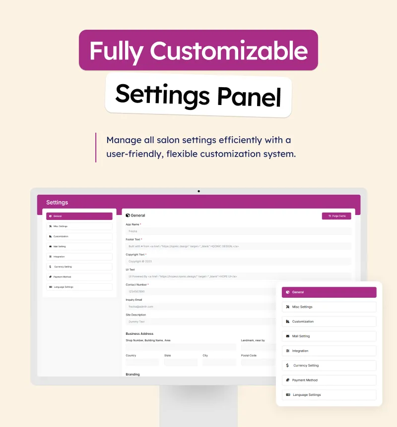 Frezka SaaS - Software for Salons and Spa Businesses in Laravel - 15