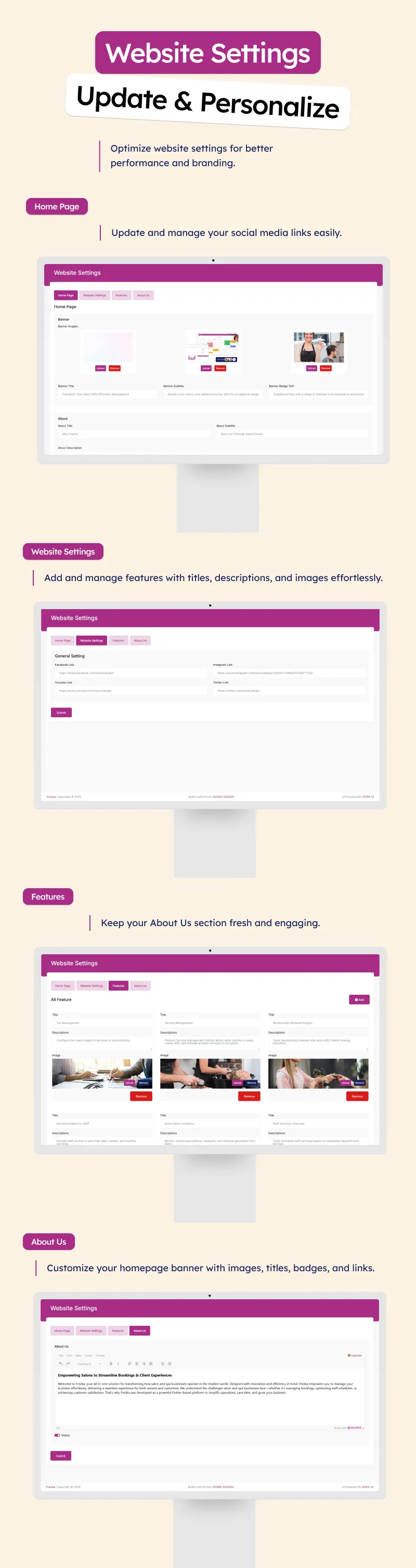 Frezka SaaS - Software for Salons and Spa Businesses in Laravel - 19