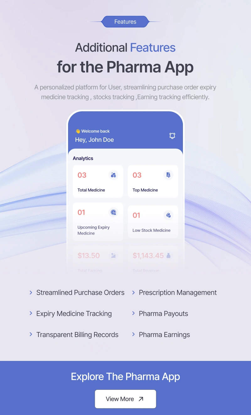 KiviCare(TM) Pharma- Pharmacy & Inventory Management System Laravel