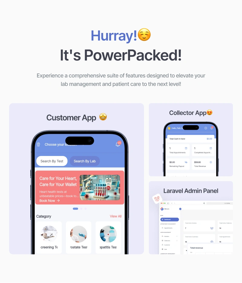 KiviLabs - Complete Laboratory Management System (Test Booking Solution with Multi-Vendor Support) - 10