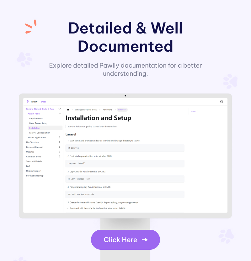 Pawlly - All-in-one Pet Care Solution in Flutter + Laravel with ChatGPT - 48