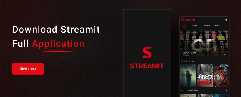 Flutter Full App For Video Streaming With WordPress Backend | Streamit