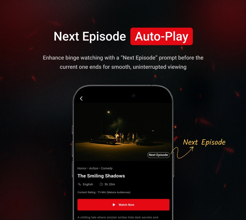 Streamit - OTT Live Video Streaming App Built with Flutter - 30