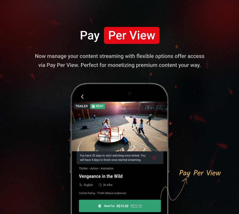 Streamit - OTT Live Video Streaming App Built with Flutter - 19