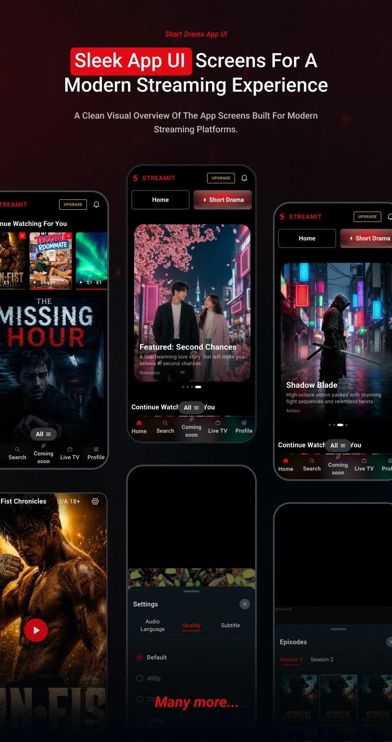 Streamit - OTT Streaming Short Drama (Add-on)