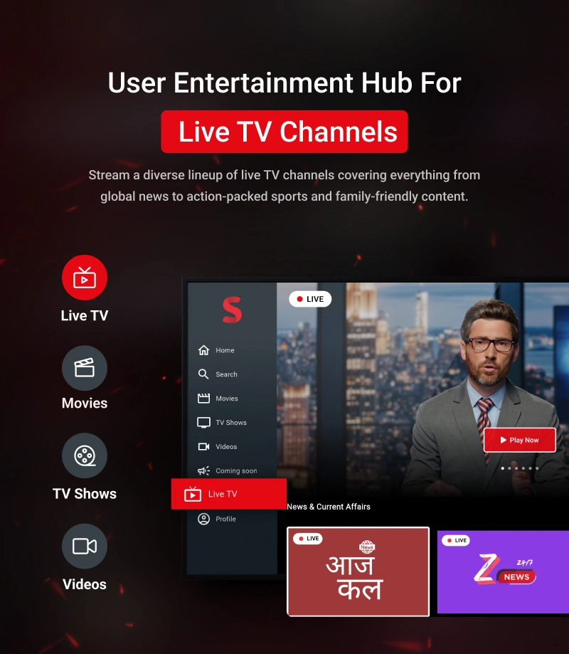 Streamit - OTT Streaming Flutter TV App (Add-on) - 12