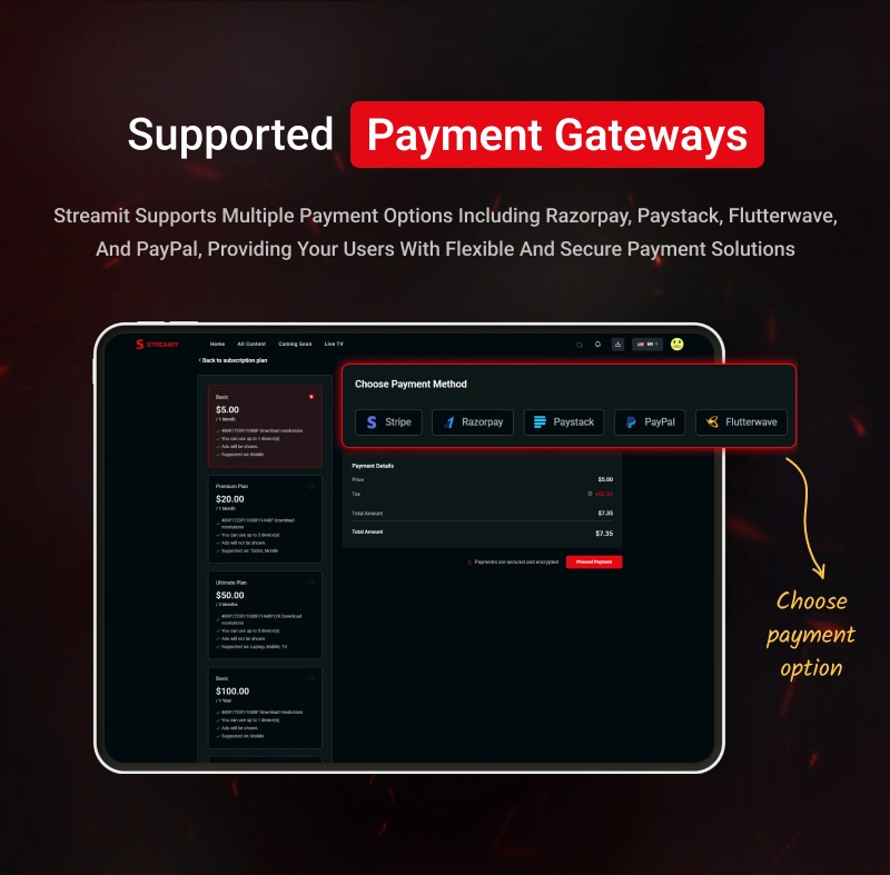 Streamit Laravel- OTT, Movies & Live Video Streaming Platform - 39