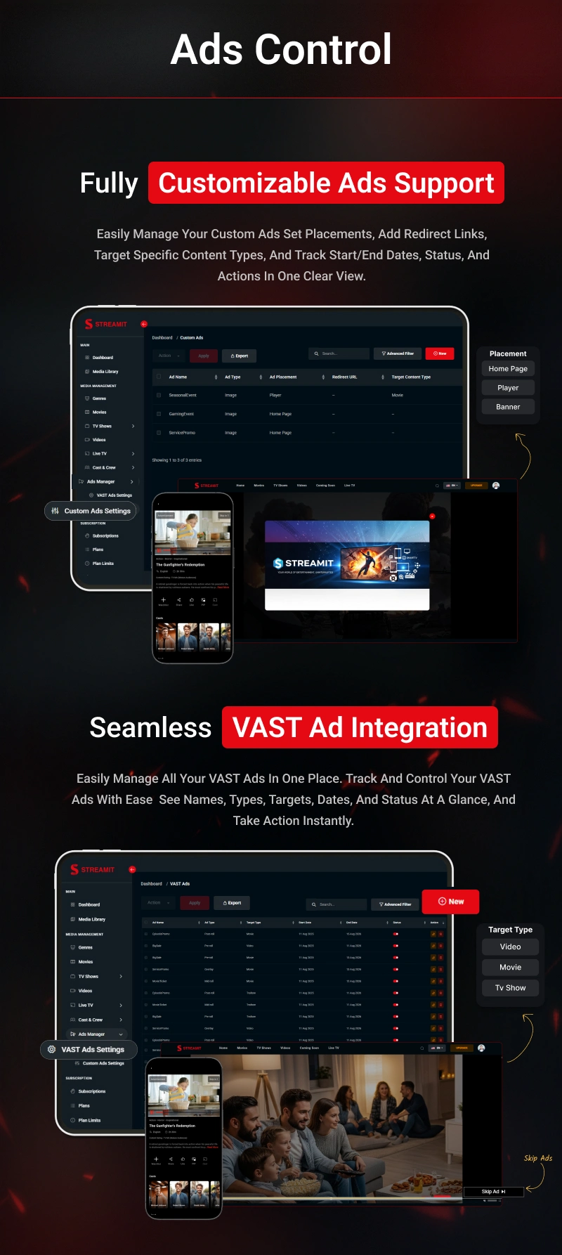 Streamit Laravel- OTT, Movies & Live Video Streaming Platform - 17
