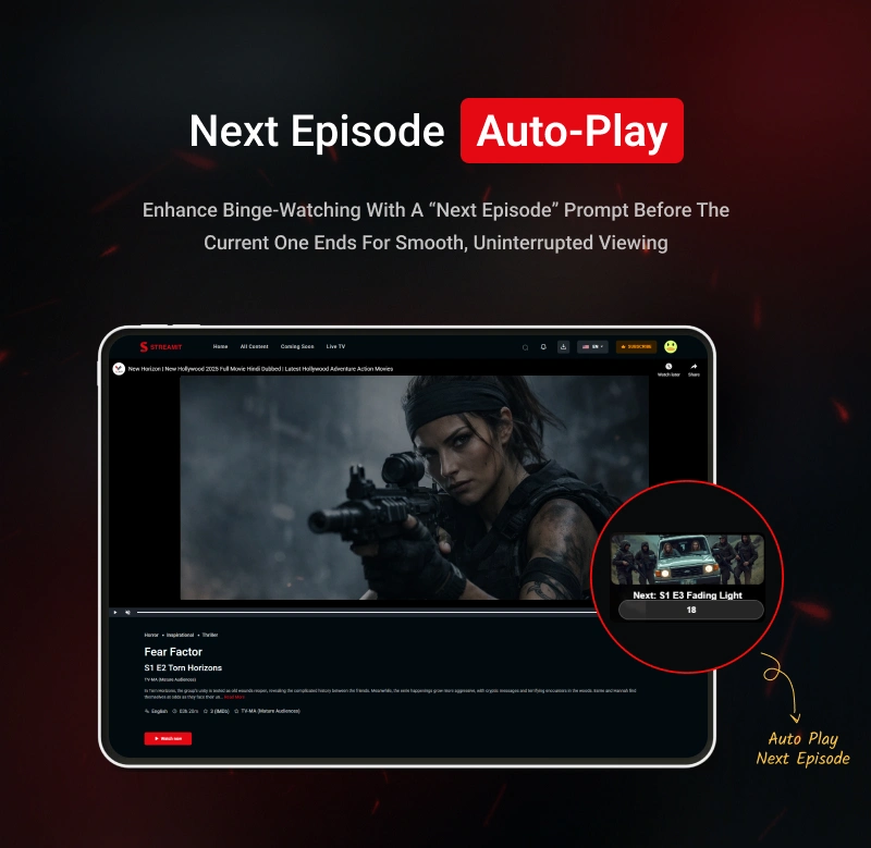 Streamit Laravel- OTT, Movies & Live Video Streaming Platform - 24