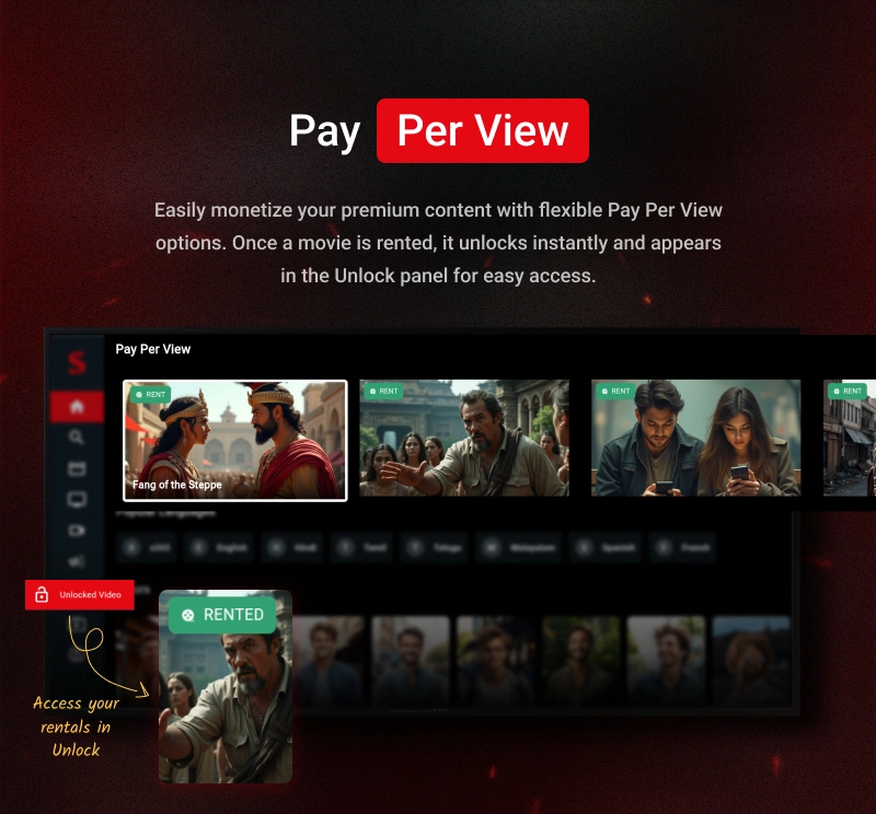 Streamit - OTT Streaming Flutter TV App (Add-on) - 18