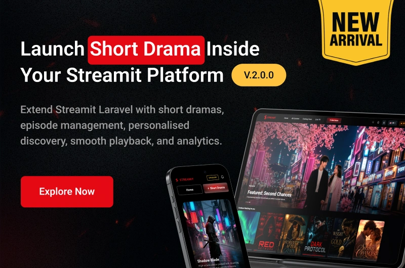 Streamit - OTT Live Video Streaming App Built with Flutter - 11