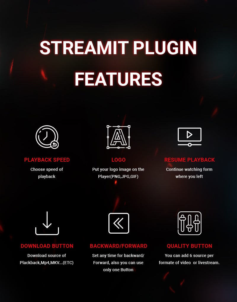 Live Video Streaming Player WordPress Plugin | Streamit | Iqonic Design