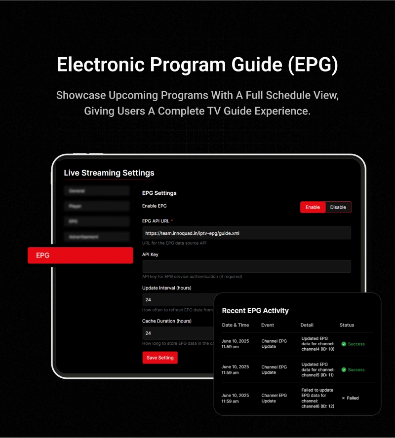 Streamit - Live Streaming Video Player WordPress Plugin