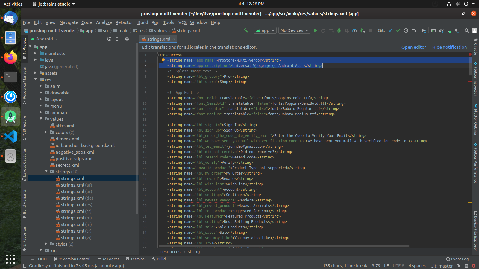 HTML Structure