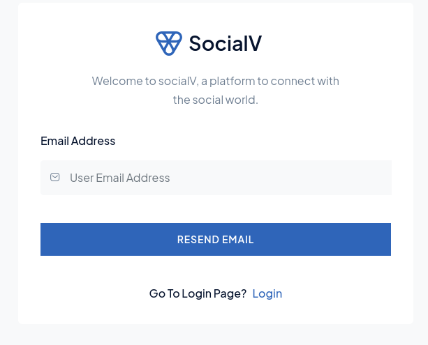Iqonic Resend Verification Email Widget