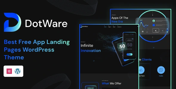 Dotware%20Small%20Preview Dotware%20Small%20Preview Best Free WordPress Theme For App Landing Page | DotWare| Iqonic Design Upcoming Products Dotware 20Small 20Preview