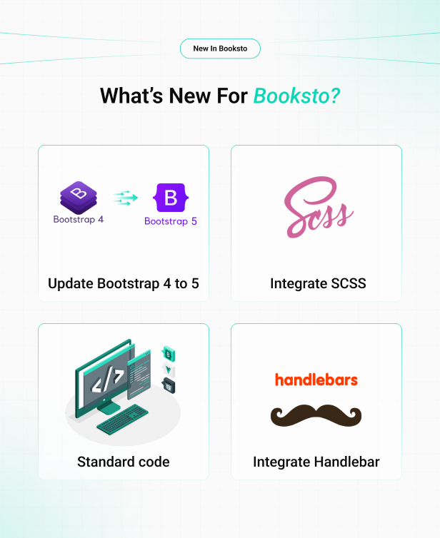 Booksto - Ebook Shop Website & Admin Template (VueJS, HTML)