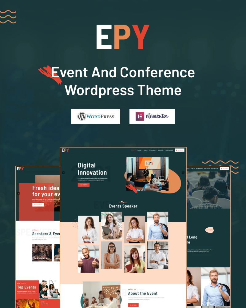 Epy | Event Conference WordPress Theme - 5