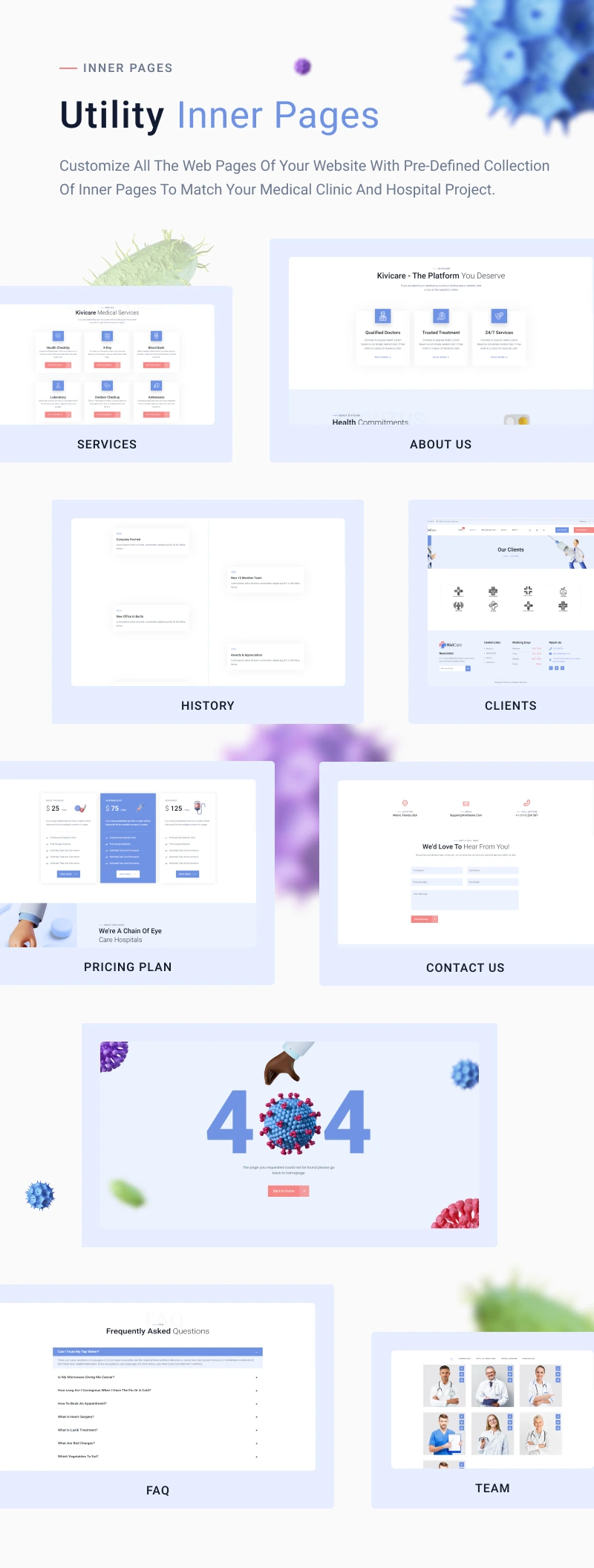 Medical clinic and patient management WordPress theme | KiviCare | Iqonic Design