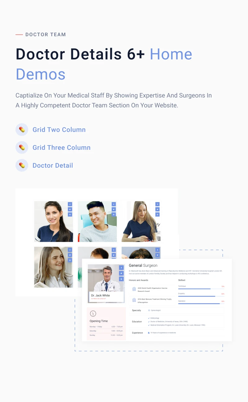 Medical clinic and patient management WordPress theme | KiviCare | Iqonic Design