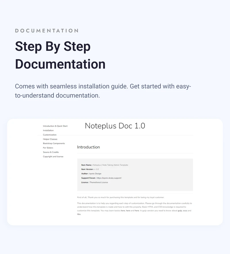 Noteplus - VueJS, Laravel & HTML Note Taking Admin Template - 7