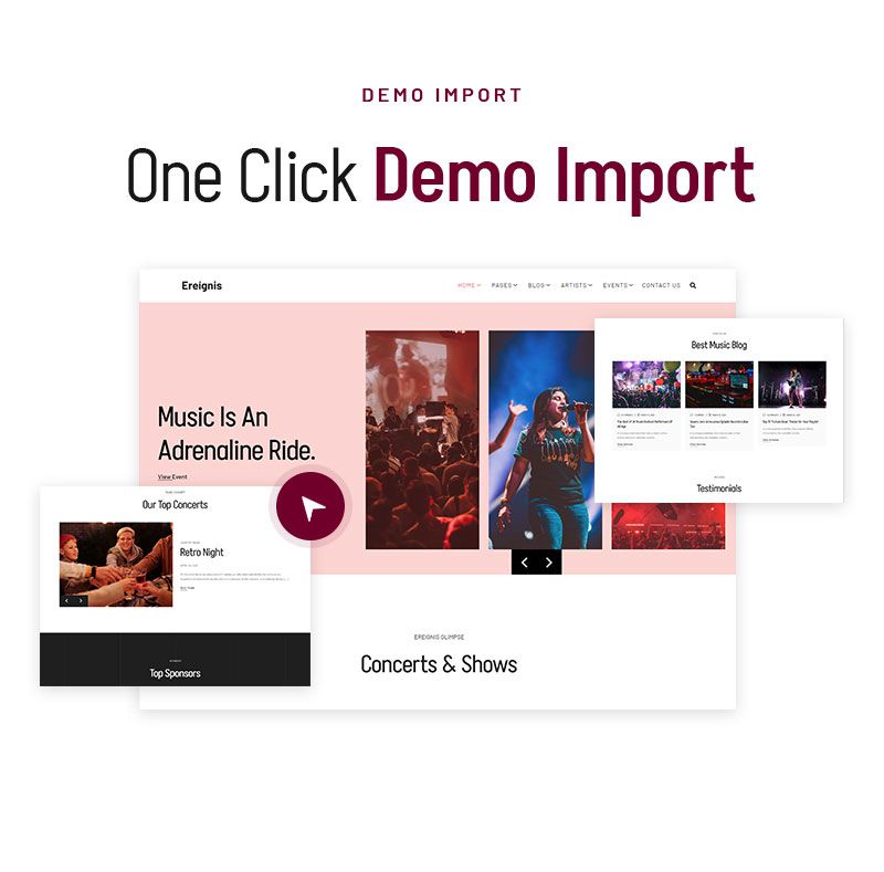 Ereignis - Music Concert WordPress Theme - 6