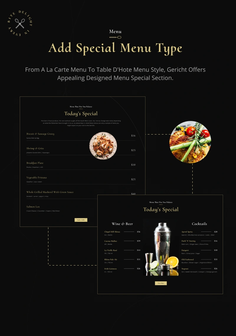 Gericht - Mesmerizing Restaurant WordPress Theme - 6