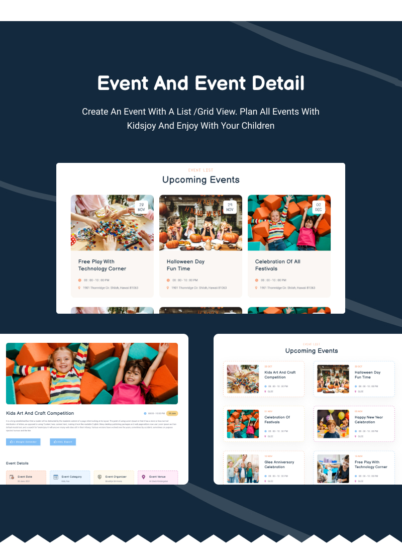 Multipurpose Children WordPress Theme | KidsJoy | Iqonic Design