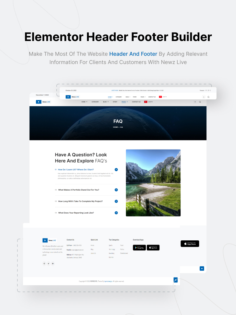 Newz LIVE - News & Media Streaming WordPress Theme - 8