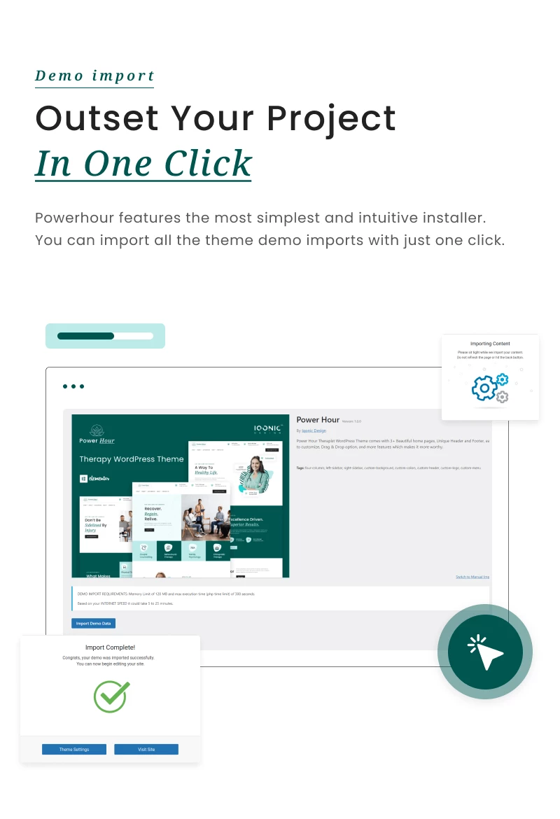 Therapist WordPress Theme | Power Hour | Iqonic Design