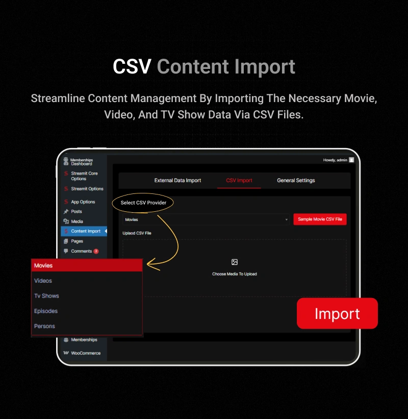 Streamit - Movie Streaming WordPress Theme for OTT & Video
